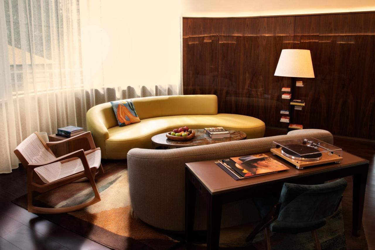 Hotel Rosewood São Paulo Exterior foto A living room at the Mandarin Oriental, New York