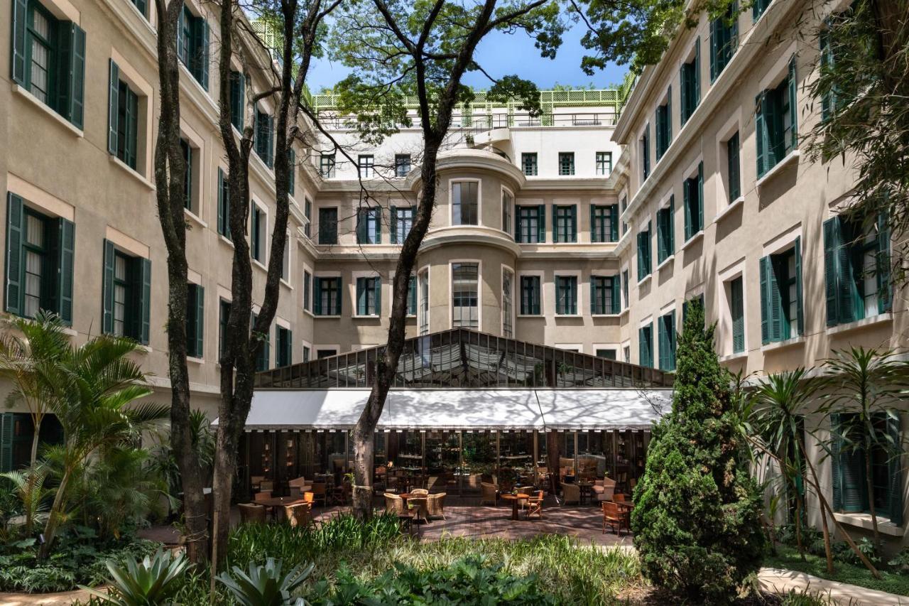 Hotel Rosewood São Paulo Exterior foto The hotel's courtyard