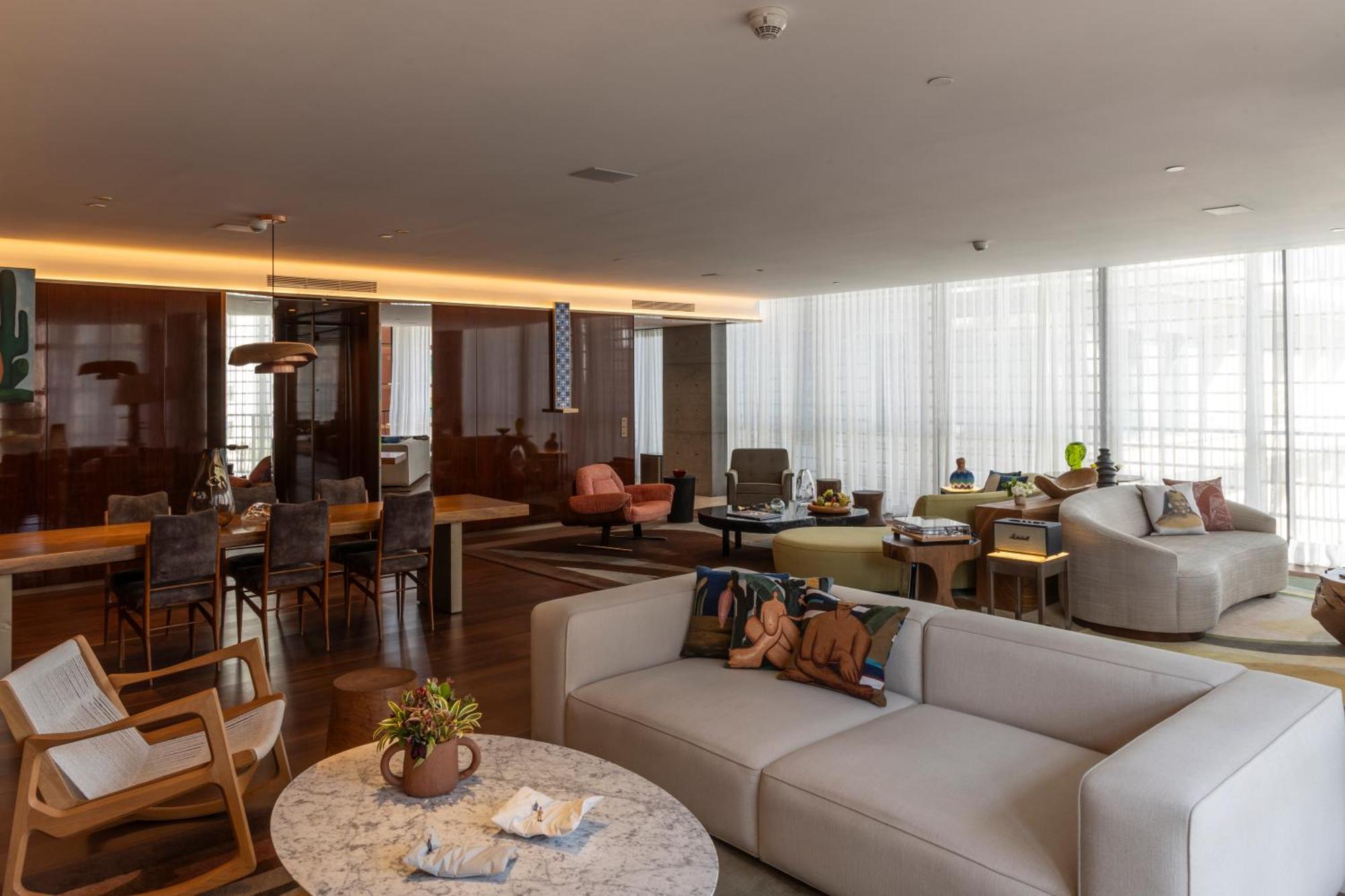 Hotel Rosewood São Paulo Exterior foto The lounge at the airport