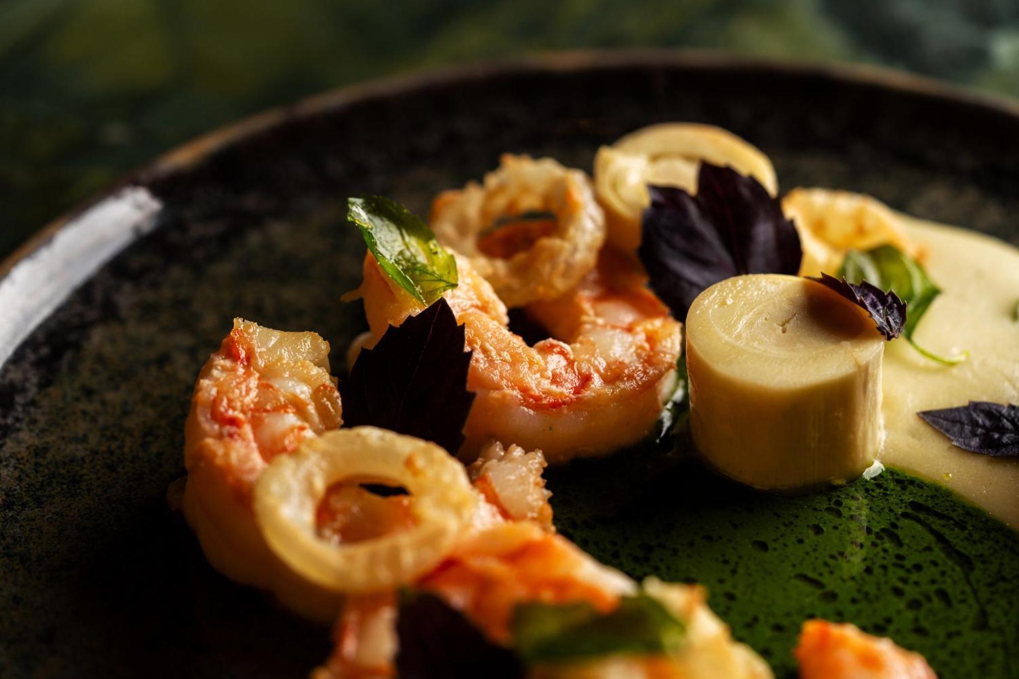Hotel Rosewood São Paulo Exterior foto A seafood dish