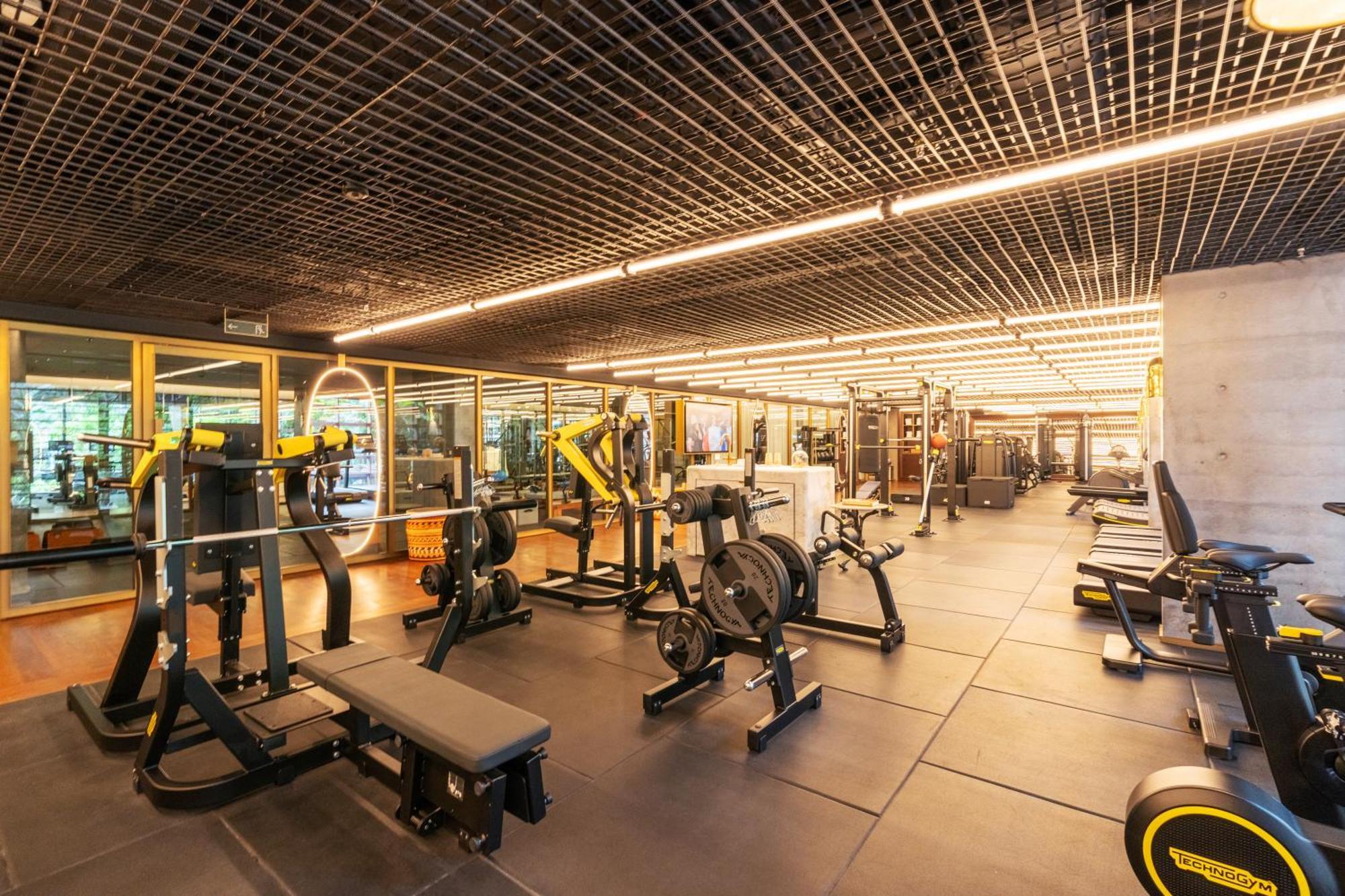 Hotel Rosewood São Paulo Exterior foto The gym at the hotel